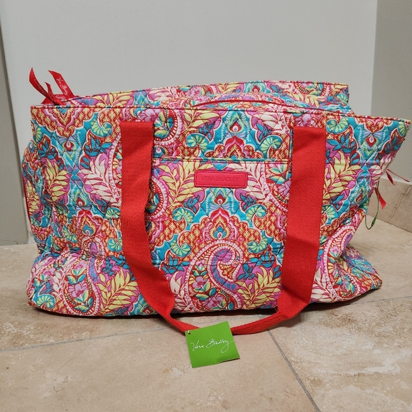 Vera Bradley Bags Vera Bradley Triple Compartment Travel Bag Poshmark